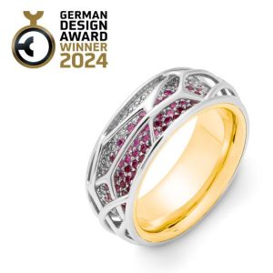 Zweifarbig (Gelb/Weiß)