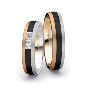 Rosegold/Zirkonium/Weißgold