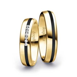 Gelbgold/Zirkonium/Gelbgold
