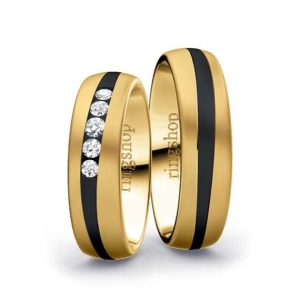 Gelbgold/Zirkonium/Gelbgold