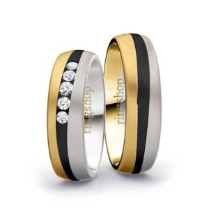 Gelbgold/Zirkonium/Weißgold