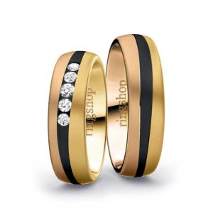 Rosegold/Zirkonium/Gelbgold