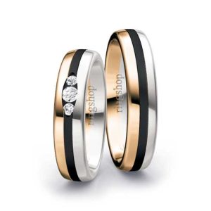 Rosegold/Zirkonium/Weißgold