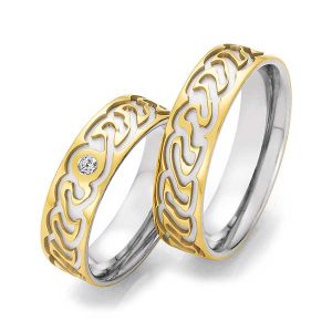 Gelbgold/Weißgold