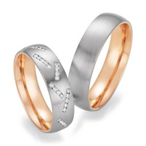 Weißgold/Rotgold