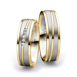 Gelbgold/Platin/Gelbgold