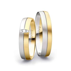 Weißgold/Gelbgold
