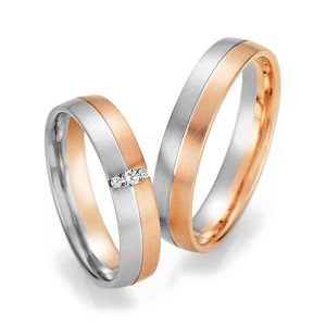 Weißgold/Rotgold
