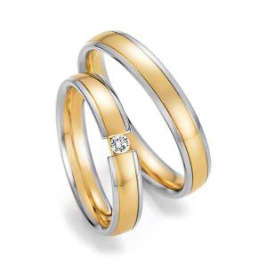 Weißgold/Gelbgold/Weißgold