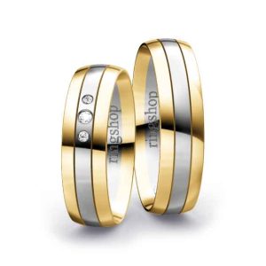 Gelbgold/Platin/Gelbgold
