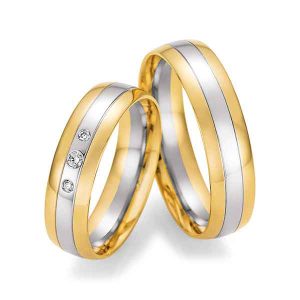 Gelbgold/Weißgold/Gelbgold