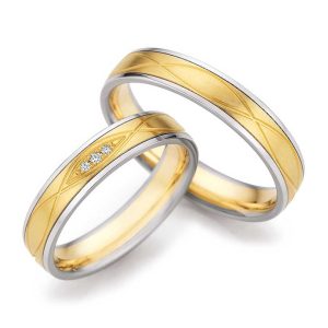 Weißgold/Gelbgold/Weißgold