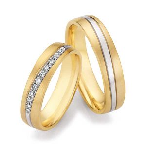 Gelbgold/Weißgold/Gelbgold