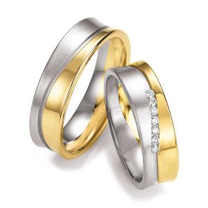 Weißgold/Gelbgold